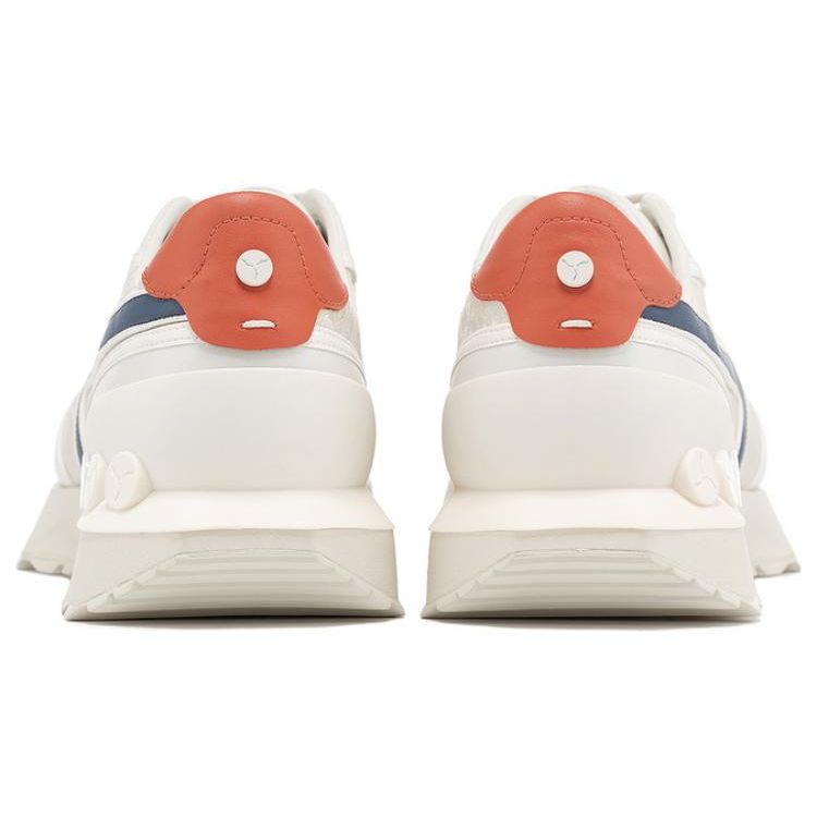 Li-Ning 1990 Comfortable Versatile Non-Slip Wear-Resistant Low-Top Running Shoes Men sneakers White Blue Red ALJT047-1