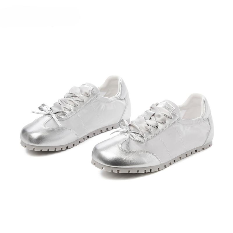 New Spring Women Ballet Flats Fashion Elegant RoundToe Causual Sneakers Ladies Comfort Street Style Soft Sole Ballerinas Shoes