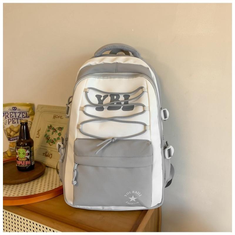 

Школьный рюкзак новый высококачественный стиль спецодежды нишевый дизайн рюкзак мужской и женский легкий дорожный рюкзак большой вместимости