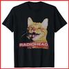 Vintage Radiohead Music 90s Black Cotton T-Shirt S-5XL