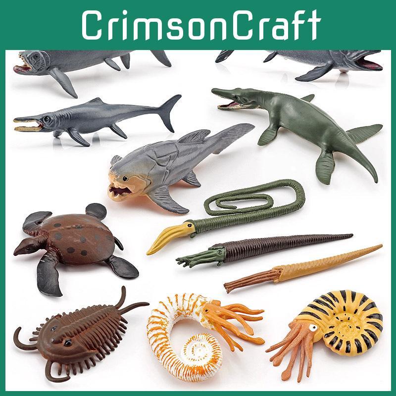 Realistic Plastic Prehistoric Animal Model Set Ideal For Kids Educational Playtime