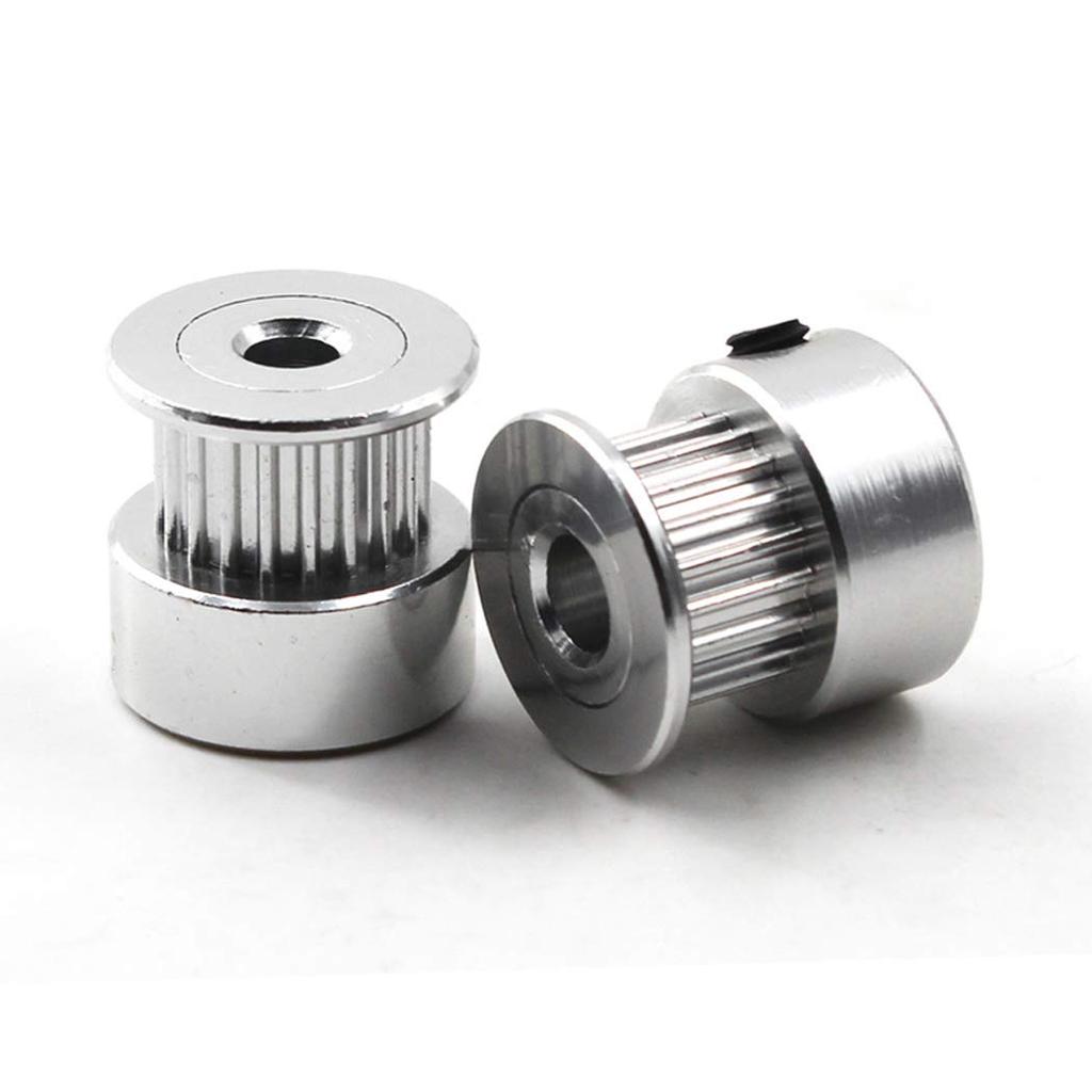 Timing Belt Pulley 16 Teeth 5mm Bore for 3D Printer CNC 6mm Width Belt Pack of 10 (Wrench Included)