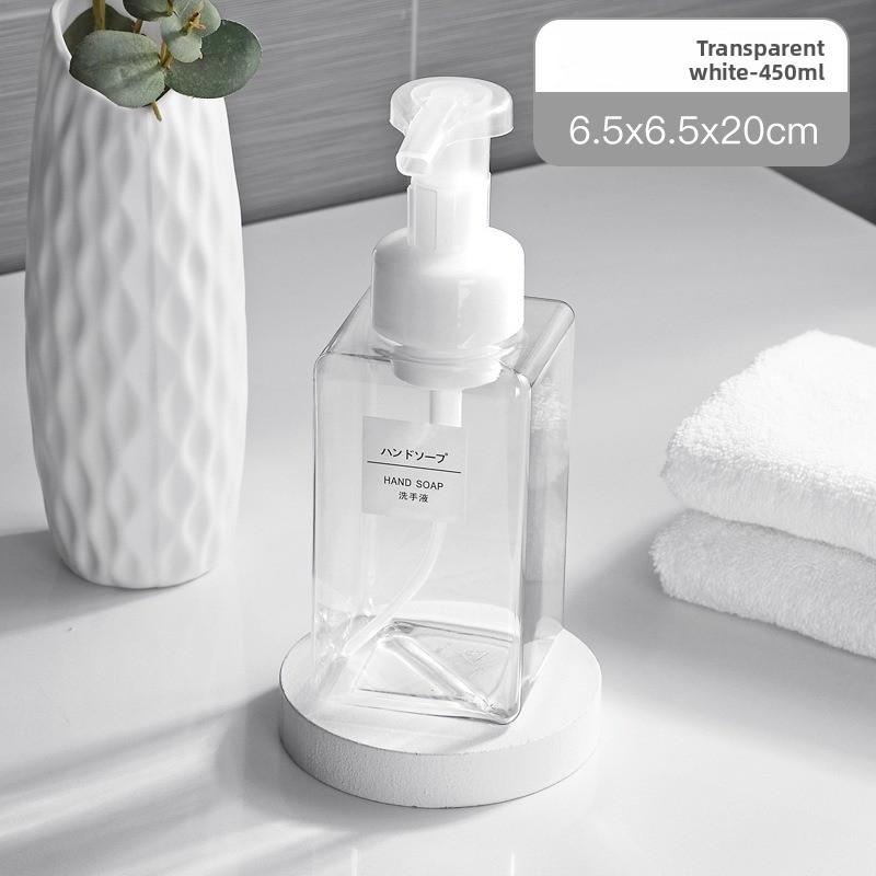 Facial Cleanser Foaming Machine, Hand Sanitizer, Shampoo, Body Wash, Portioning Bottle, Plastic Press-type Portable Mousse Foam Bottle