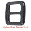Car Upgrade Styling ABS Plastic Rear Air Vent For JEEP Compass 2017 2018    Modification Decoration Accessories