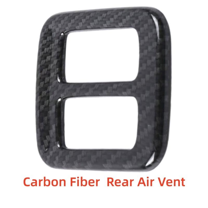 Car Upgrade Styling ABS Plastic Rear Air Vent For JEEP Compass 2017 2018 Modification Decoration Accessories