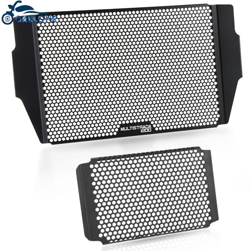 Radiator Grille Guard Cover Protector For Ducati Multistrada 1200 /ABS / S / S Touring / S Sport / S Pikes Peak / S GT 2010-2014