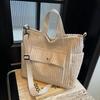 New Large-capacity Women's Tote Bag All-matching Corduroy Shoulder Commuting To Work Cross-body Fashionable Handbag