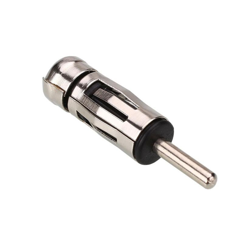 Car Radio Stereo ISO To Din Aerial Antenna Mast Adaptor Car Radio Antenna Adapter Conversion Socket Plug Parts Antenna Adapter