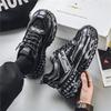 Men's shoes casual shoes soft denim ripped surface breathable running sneakers personalized beggar