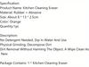 Powerful Limescale Eraser: Effective Rust, Scale, and Stain Remover for Bathroom Glass and Kitchen Pots - Non-Toxic, Gentle, and Portable