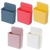 Storage Container Free Punch Storage Mobile Phone Holder Wall Mount Remote Control Storage Box for Bedside Table