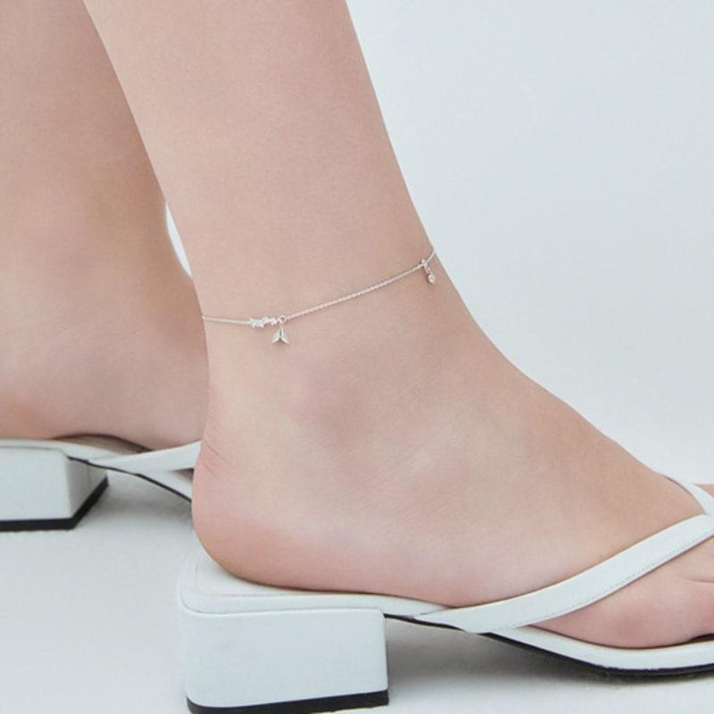 

J.ESTINA THE WISH LUCKY TAIL anklet (JJWJAQ5B6111SW230) single type