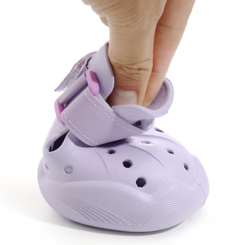 Summer EVA Pet Dog Shoes Hole Breathable Walk Hot Weather Dog Shoes Outdoor Lightweight Durable Pets Supplies Dogs Products