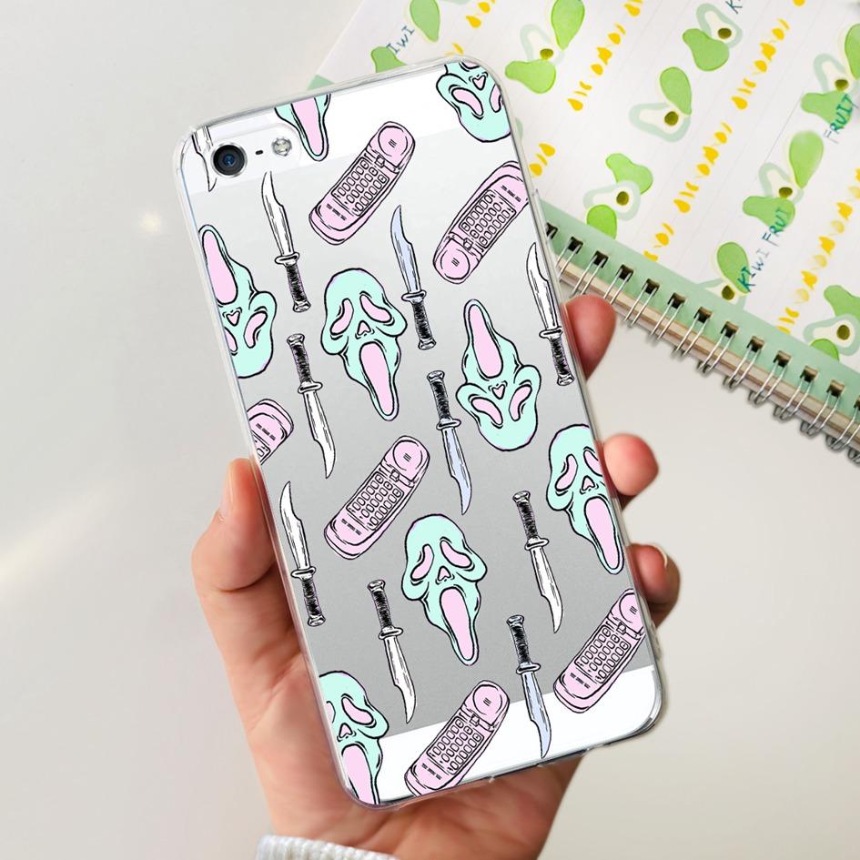 

For iPhone 5 5S SE 2016 Case Cute Astronaut Clear Silicone Shockproof Cover For iPhone SE 2020 SE2 Case on iPhone5 iPhoneSE Capa iPhone 5 5S