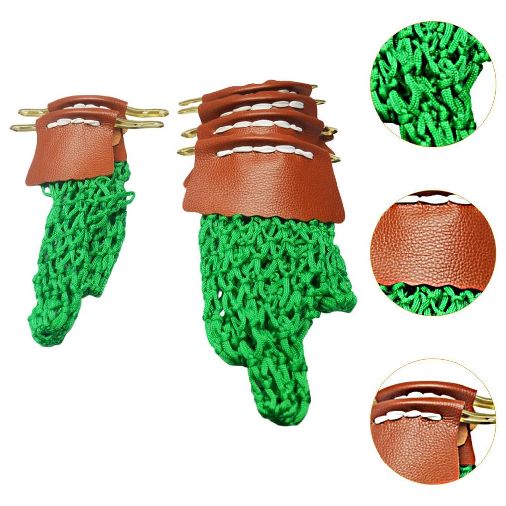 6 Stück Netz-Taschen Billard Netz-Tasche Falltasche Zubehör Snooker Schwerlast Hohlmuster Zubehör Netztaschen Billardnetze