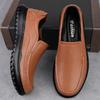 Fashion Genuine Leather Men's Loafers Breathable Casual Shoes Handmade Slip On Flats Classic Male Driving Shoes Fashion Business Shoes