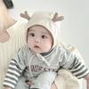 Infant and Toddler Hat Spring and Autumn Thin Cute Kiln Door Court Hat Men and Women Baby Little Month Old Newborn Baotou Hat