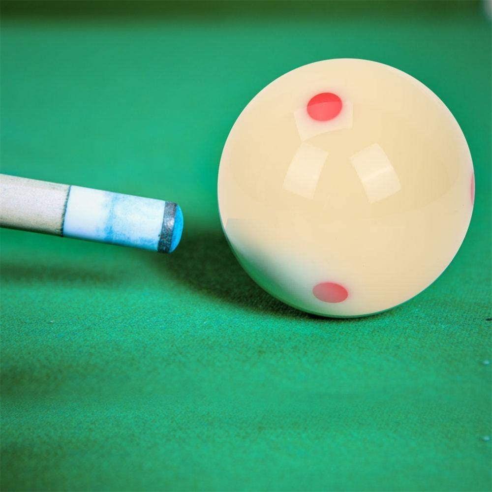 Standard Pool Red 2 1/4" 57.2mm 6 Dots Billiard Cue Ball Billiard Ball Training Cue Ball Cue Ball