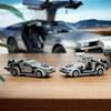 Non-Toxic Moc New Back To The Future Time Machine Car Building Blocks Set Deloreaned Speed Vehicle Bricks Kid Toys For Children Gifts