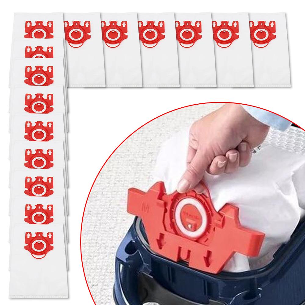 Ersatz-Staubsaugerbeutel, Staubfilterung, kompatibel mit Miele/Fjn/GN Hyclean 3D S8340/S838/S844/S846 automatischen Schmutzentsorgungsbeuteln