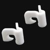 16pcs White Snap Door Snap Shoe Storage Center Panel Hook Shoe Cabinet Spare Parts