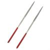 Diamond Files Diamond Nonslip Plastic Silver + Red Steel