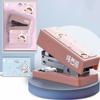 Stationery Cartoon Metal Stapler Set Metal Binding Tools New Mini Stapler