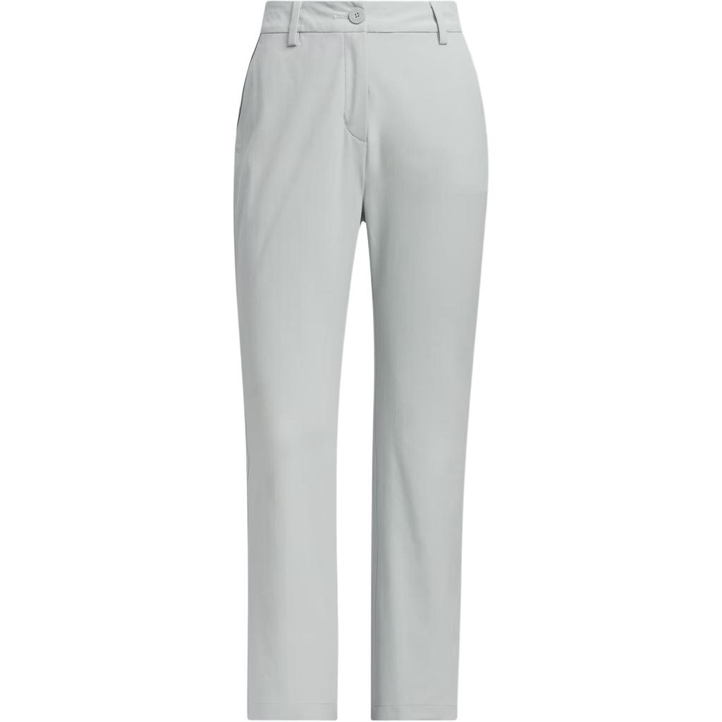 Adidas Golf Collection Simple Comfortable Solid Color Sport Nine-Point Casual Pants Women Bottoms Miracle-Silver JG1353