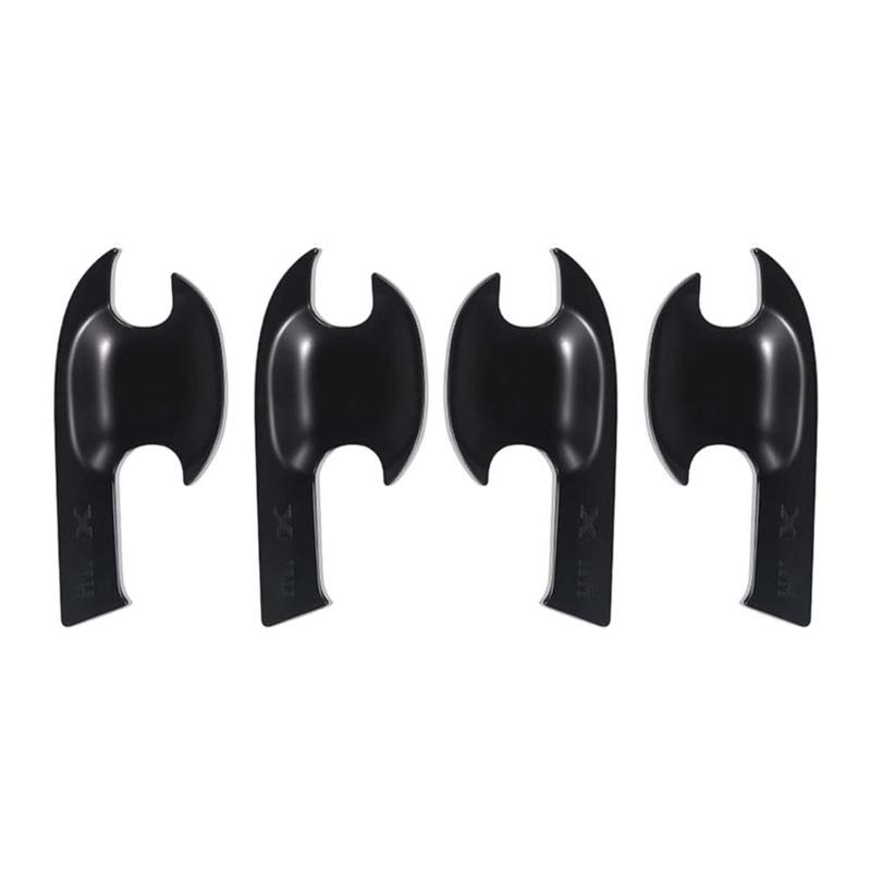 Cars Accessories Door Bowl Cover For Isuzu Mux -2025 Black Car Exterior Decoration Stickers Upgrade Modify A Car