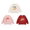Girl's Fleece Lined Cartoon Sweatshirt