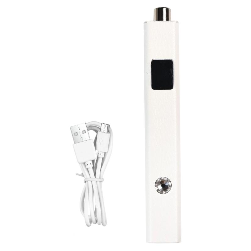 

Rechargeable Magnetic Nail Dryer Cats Eye Leather Finish Light Gels Polish Curing System белый