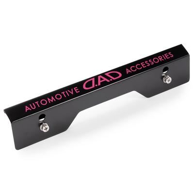 D.A.D Stylish License Plate Bracket Black/Pink HA688-01-02 DAD GARSON