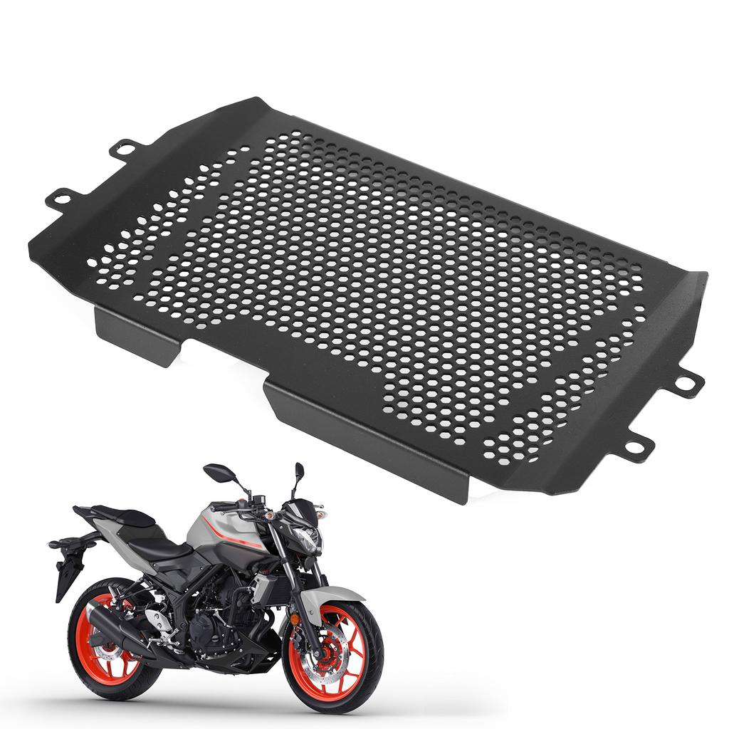 Motorcycle Radiator Grille Guard Cover Protector Replacement for Yamaha MT‑03 MT25 FZ03 2015‑2021