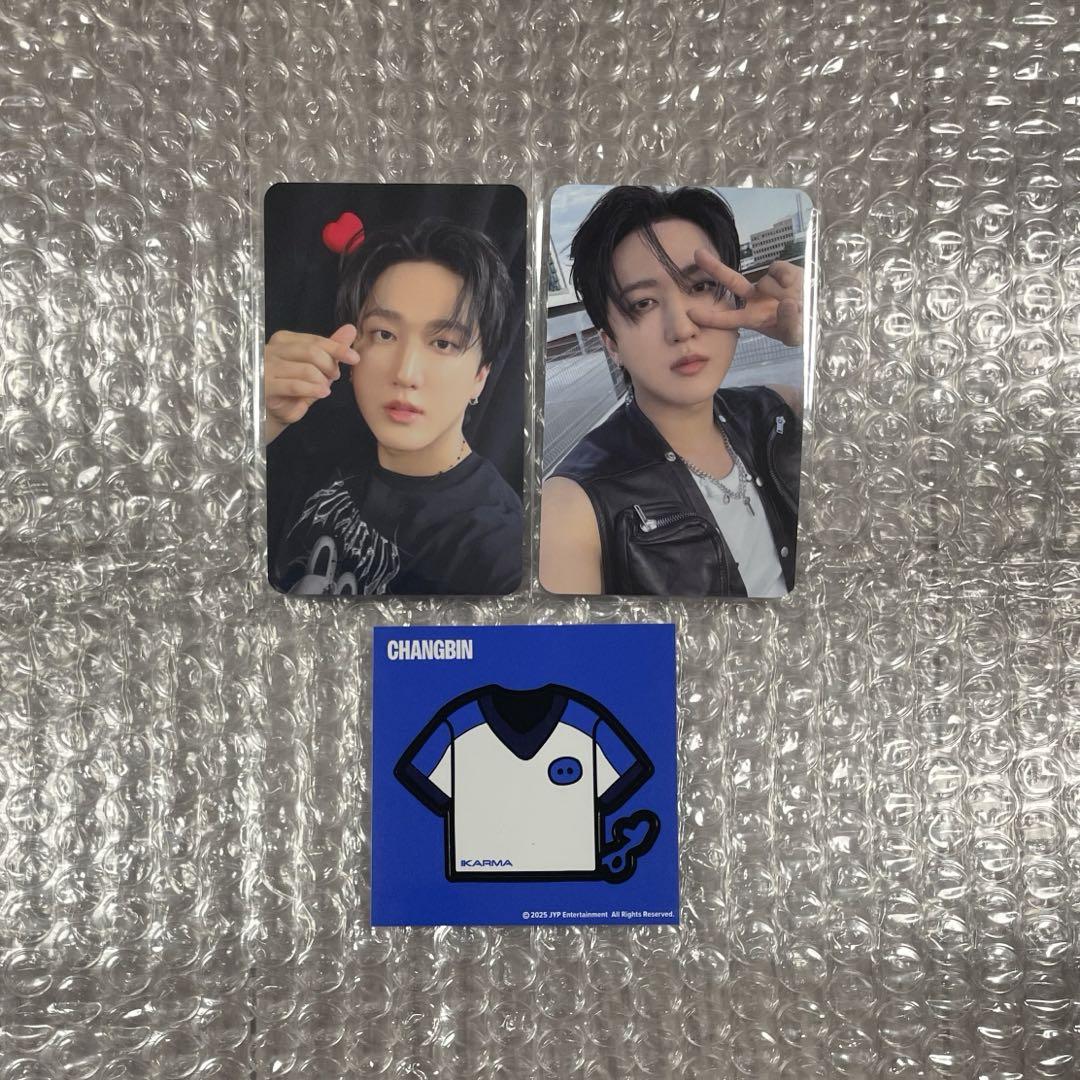 

[USED] Stray Kids KARMA trading card set Changbin