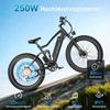 Electric Bike - Maxturn MX1-BLACK - 500 W Motor - 48V 13Ah Battery - Range 80–100 Km - 26" Wheels