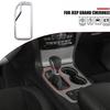 Chrome Gear Shift Control Panel Cover Trim Ring for Jeep Grand Cherokee 2016-21