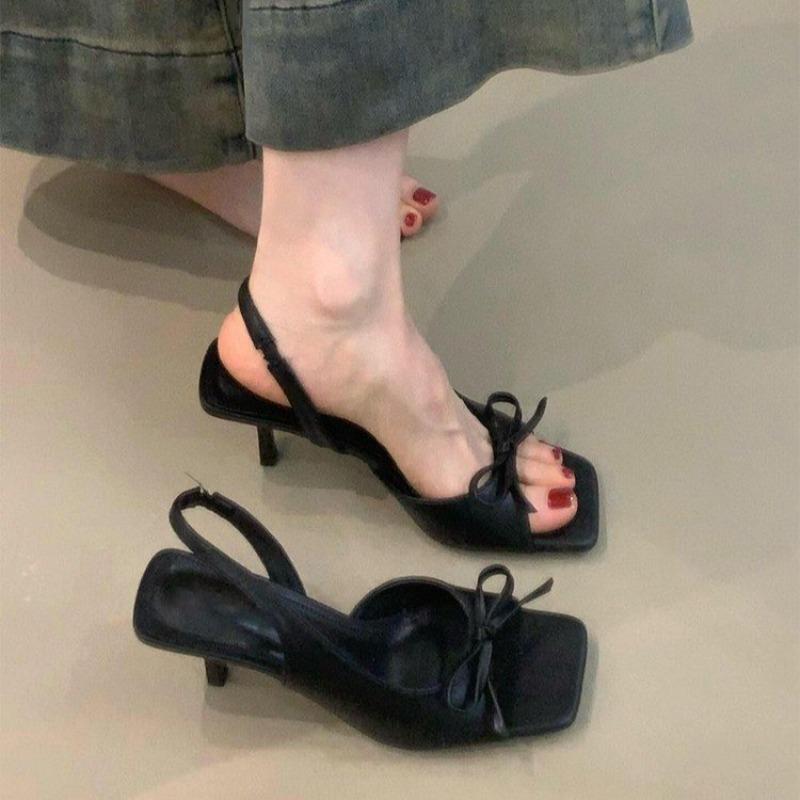 Women Sandals Elegant Summer Sexy Designer Shoes Women 2025 New Comfortable Fashion Slip On Dress Sandals Zapatillas De Mujer