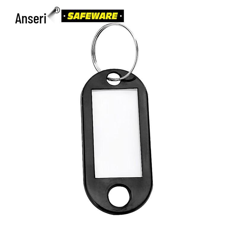 Acesafety Plastic Key Tags (100-Pack) чёрный