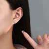 Kleine und exquisite neue leichte Luxus-Schleifenohrringe im Nischen-High-End-Design für Frauen