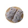 Winter warm flip plush gloves student writing bare finger cartoon cycling warm and cold gloves