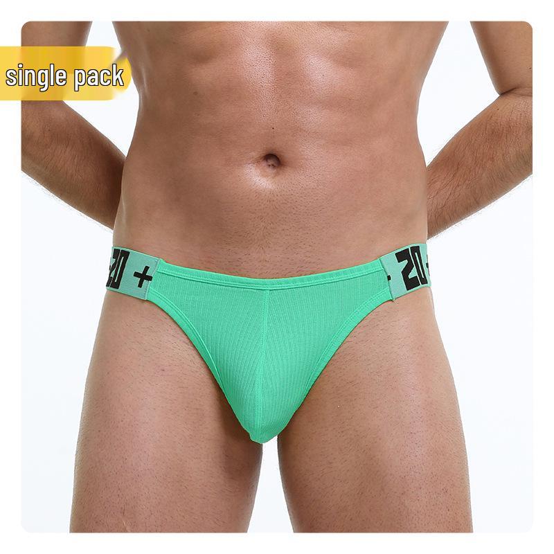 Men's Seamless Low Waist Breathable Thong - European & American Style