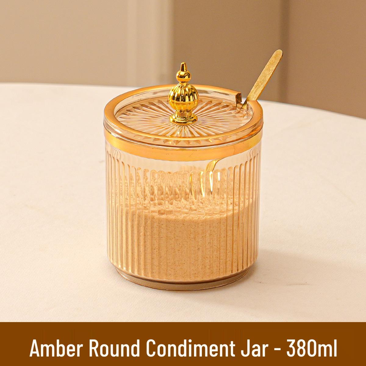 Sealed Kitchen Seasoning and Spice Storage Jar