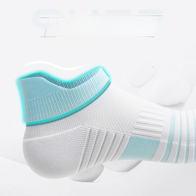 Running Sports Socks for Women, Summer Style, Towel-soled Short Socks, Marathon Long-distance Running Basketball Socks, Yoga Pilates