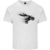 Abstract Motocross Rider Dirt Bike Unisexs Light Cotton TShirt