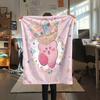 Kirby Flannel Blanket, High quality Comfortable for All Seasons, Home Decor, Warmth and Comfort
