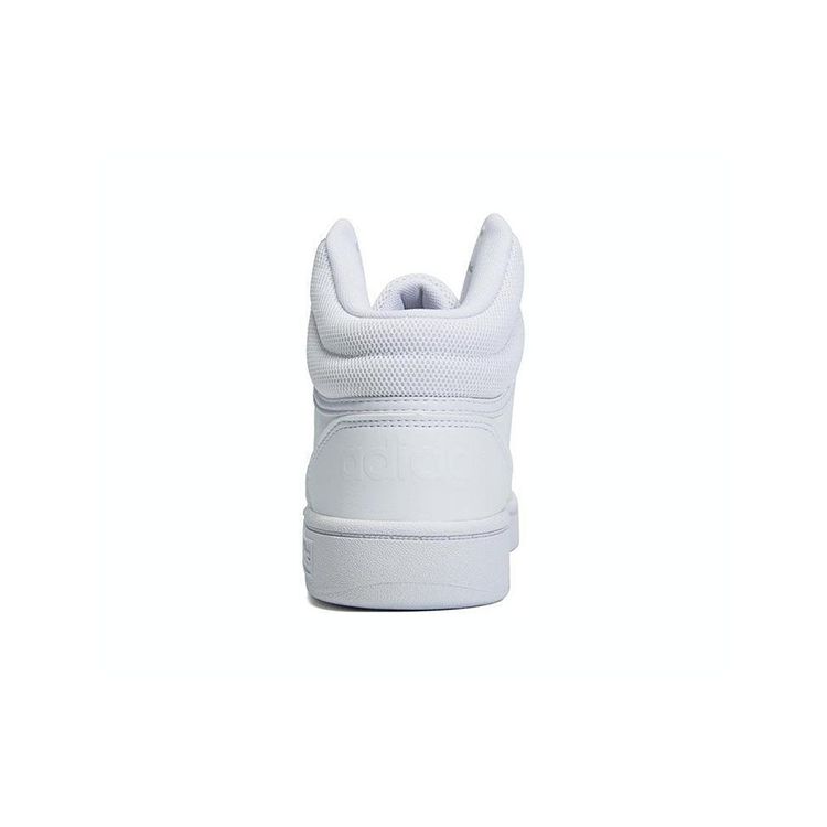 Adidas Neo Hoops Mid 3.0 Comfortable Sports Slip-Resistant Shock-Absorbing Durable Mid-Top Kids Skate Shoes Kids Sneakers White HP2662
