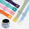 Fashion Lazy Elastic Waist Band Colorful Adjustable Buckle-Free Belts Seamless Elastic Belt For Women Men