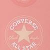 Converse T Shirts Unisex Pink Crew Neck Moderate Straight Fit 10025459-A12