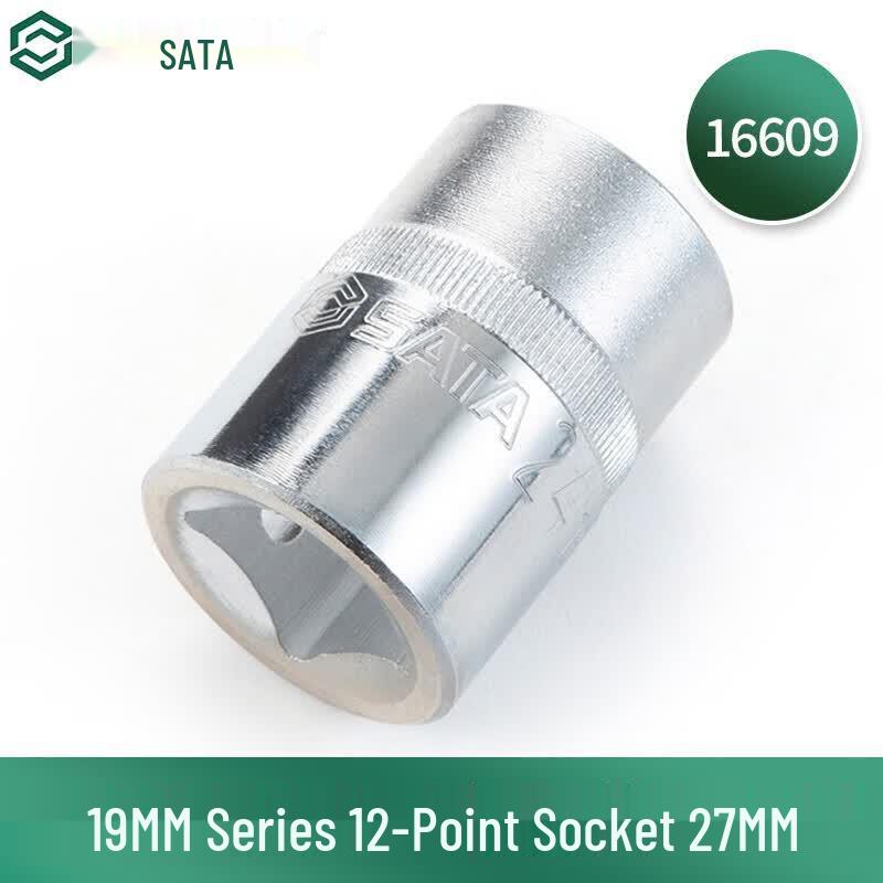 SATA 19mm Drive 12-Point Socket