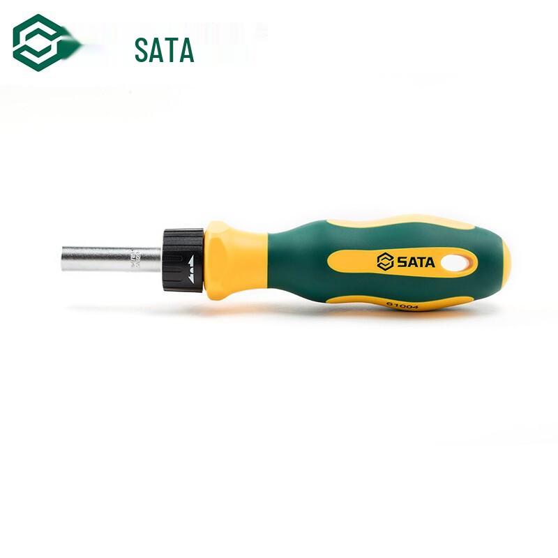 SATA Straight Ratchet Screwdriver Handle Steel